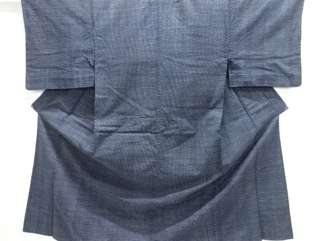 JAPANESE KIMONO / ANTIQUE HITOE MENS KIMONO / KURUME SHOSEI KASURI